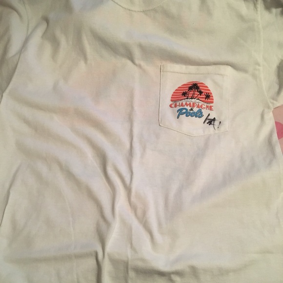 SIGNED hoodie allan champagne & pools concert T - Picture 3 of 4